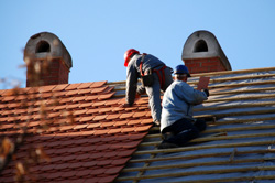 Roof work